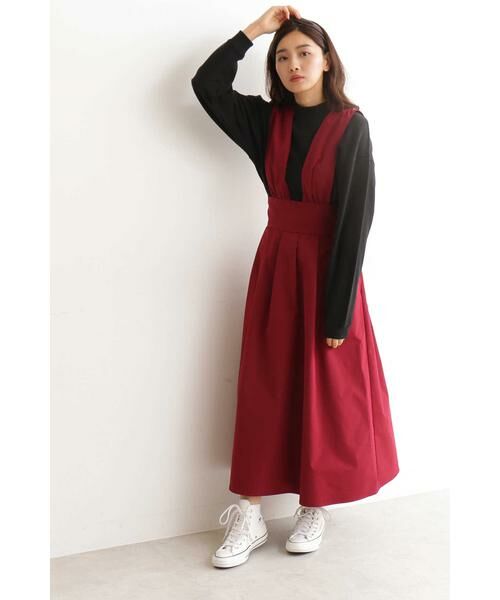 ＊＊N.Natural Beauty Basic / エヌ ナチュラルビューティーベーシック ワンピース | マキシジャンパースカート | 詳細2