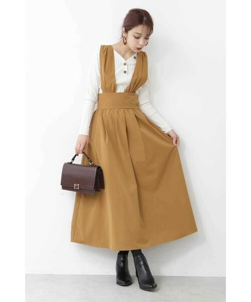 ＊＊N.Natural Beauty Basic / エヌ ナチュラルビューティーベーシック ワンピース | マキシジャンパースカート | 詳細22