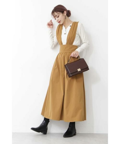 ＊＊N.Natural Beauty Basic / エヌ ナチュラルビューティーベーシック ワンピース | マキシジャンパースカート | 詳細23