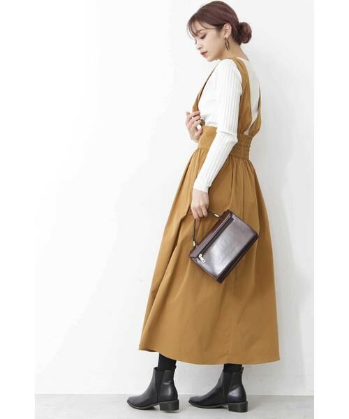 ＊＊N.Natural Beauty Basic / エヌ ナチュラルビューティーベーシック ワンピース | マキシジャンパースカート | 詳細24