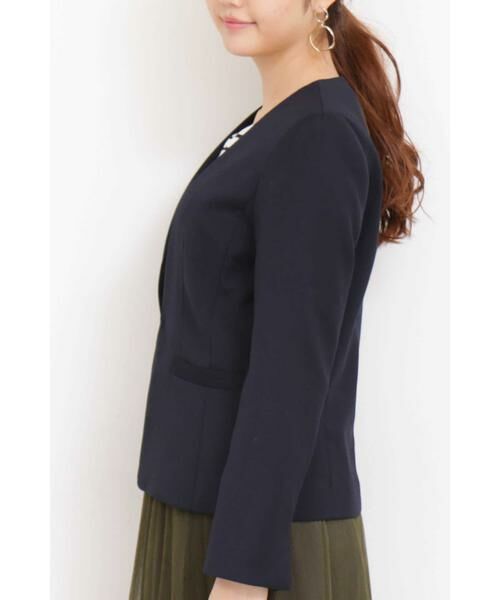 ＊＊N.Natural Beauty Basic / エヌ ナチュラルビューティーベーシック テーラードジャケット | ダブル前立てジャケット | 詳細15