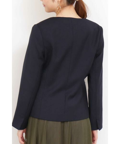＊＊N.Natural Beauty Basic / エヌ ナチュラルビューティーベーシック テーラードジャケット | ダブル前立てジャケット | 詳細16