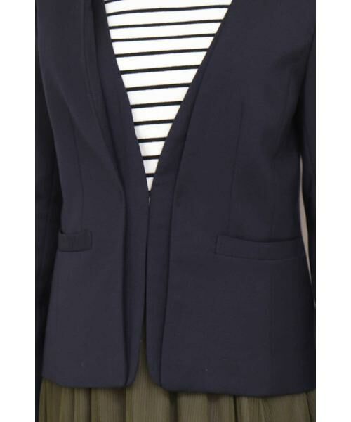 ＊＊N.Natural Beauty Basic / エヌ ナチュラルビューティーベーシック テーラードジャケット | ダブル前立てジャケット | 詳細17