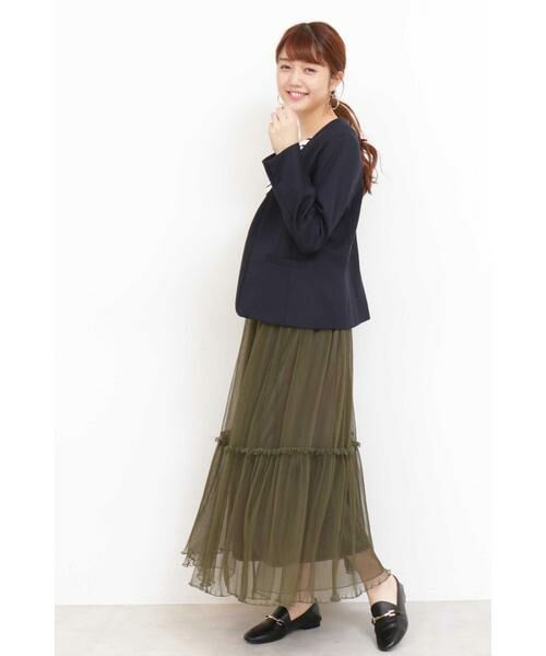 ＊＊N.Natural Beauty Basic / エヌ ナチュラルビューティーベーシック テーラードジャケット | ダブル前立てジャケット | 詳細2