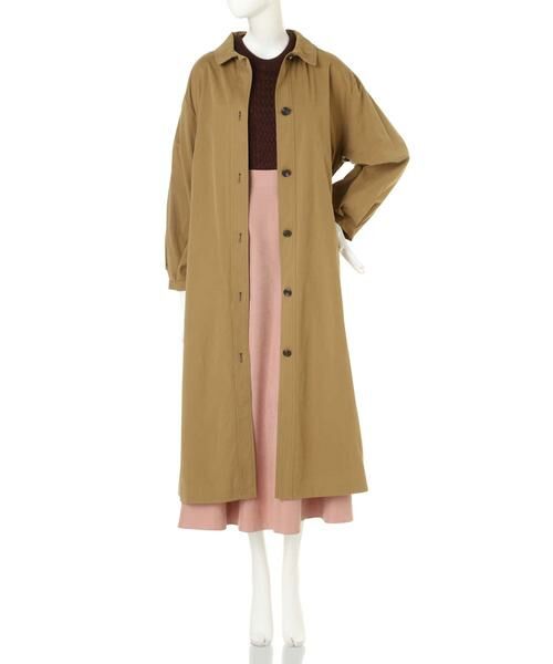 ＊＊N.Natural Beauty Basic / エヌ ナチュラルビューティーベーシック アウター | ギャザーフォルムステンカラーコート | 詳細16