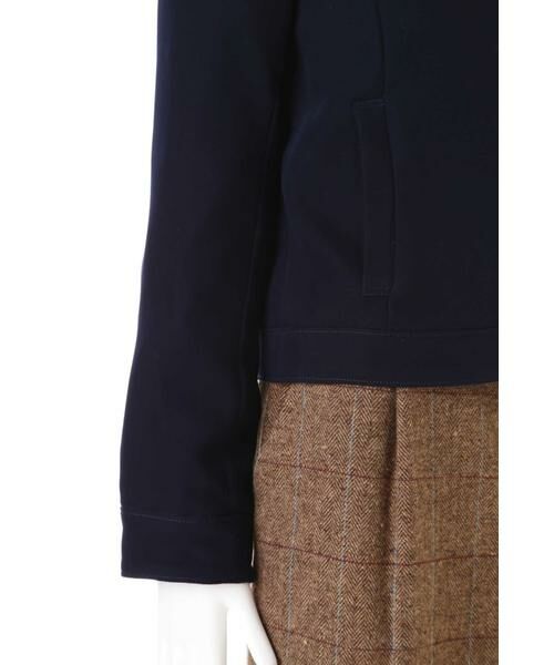 ＊＊N.Natural Beauty Basic / エヌ ナチュラルビューティーベーシック ブルゾン | ポリオリピーチノーカラーブルゾン | 詳細10