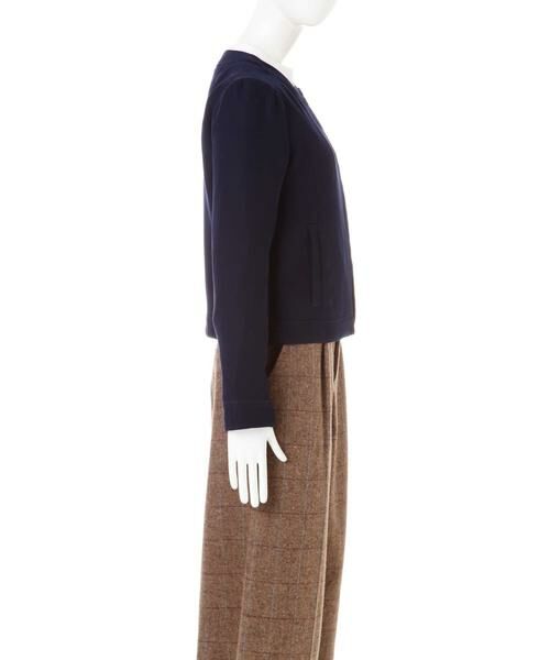 ＊＊N.Natural Beauty Basic / エヌ ナチュラルビューティーベーシック ブルゾン | ポリオリピーチノーカラーブルゾン | 詳細7