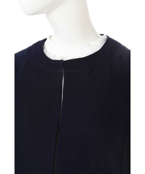 ＊＊N.Natural Beauty Basic / エヌ ナチュラルビューティーベーシック ブルゾン | ポリオリピーチノーカラーブルゾン | 詳細8