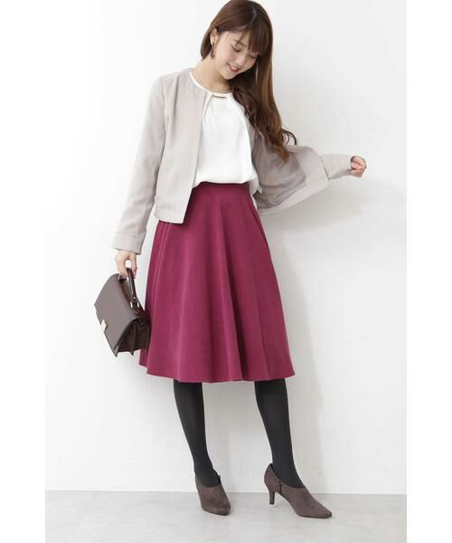 ＊＊N.Natural Beauty Basic / エヌ ナチュラルビューティーベーシック ブルゾン | ポリオリピーチノーカラーブルゾン | 詳細13