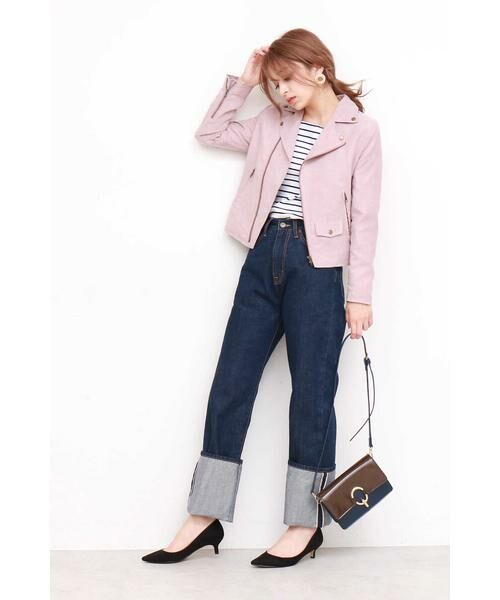 ＊＊N.Natural Beauty Basic / エヌ ナチュラルビューティーベーシック ブルゾン | フェイクスウェードブルゾン | 詳細3