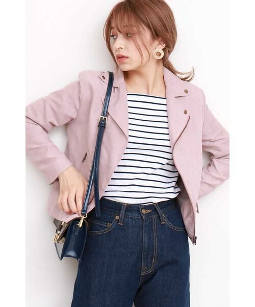 ＊＊N.Natural Beauty Basic / エヌ ナチュラルビューティーベーシック ブルゾン | フェイクスウェードブルゾン | 詳細4