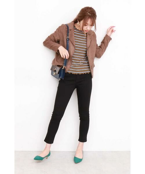 ＊＊N.Natural Beauty Basic / エヌ ナチュラルビューティーベーシック ブルゾン | フェイクスウェードブルゾン | 詳細18