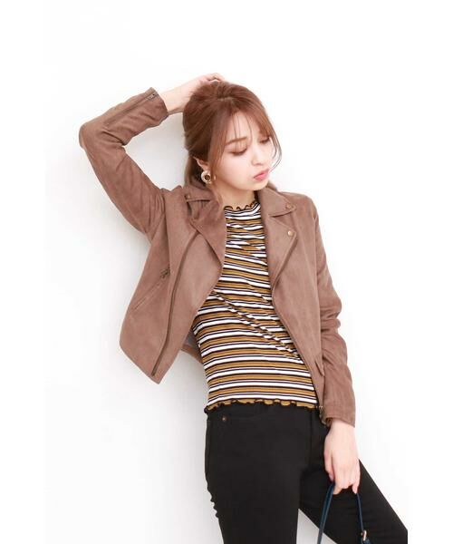 ＊＊N.Natural Beauty Basic / エヌ ナチュラルビューティーベーシック ブルゾン | フェイクスウェードブルゾン | 詳細19