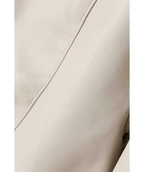 ＊＊N.Natural Beauty Basic / エヌ ナチュラルビューティーベーシック ブルゾン | フェイクレザーブルゾン | 詳細7