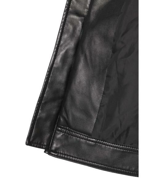 ＊＊N.Natural Beauty Basic / エヌ ナチュラルビューティーベーシック ブルゾン | フェイクレザーブルゾン | 詳細25