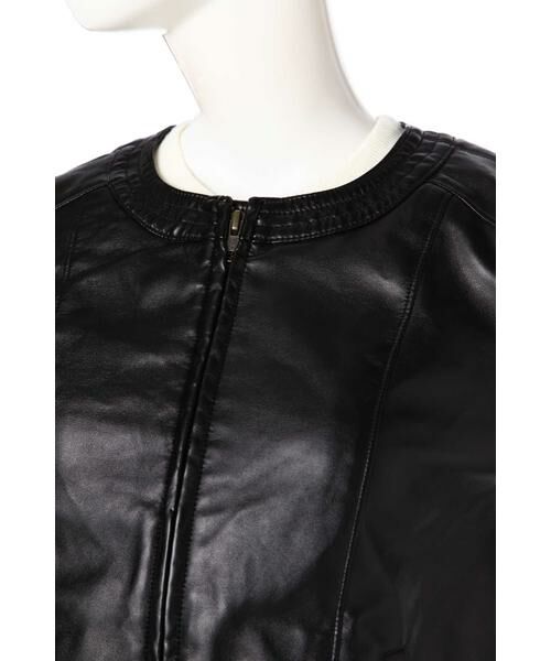 ＊＊N.Natural Beauty Basic / エヌ ナチュラルビューティーベーシック ブルゾン | フェイクレザーブルゾン | 詳細21