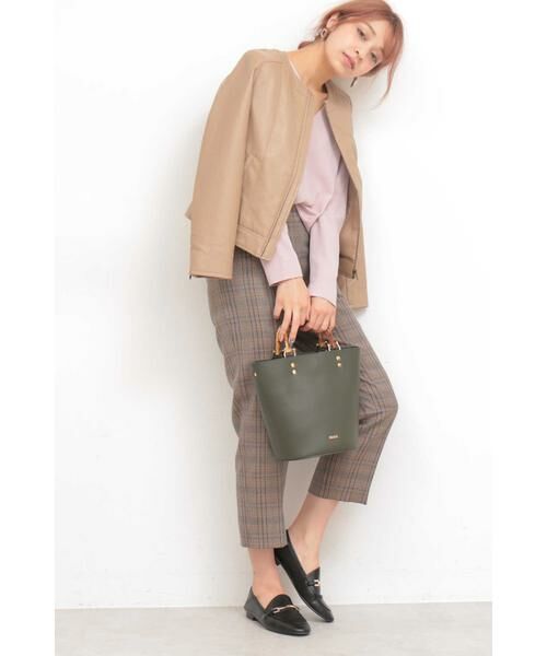 ＊＊N.Natural Beauty Basic / エヌ ナチュラルビューティーベーシック ブルゾン | フェイクレザーブルゾン | 詳細29