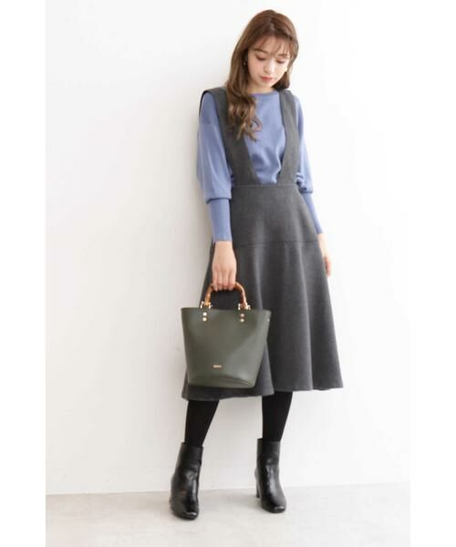 ＊＊N.Natural Beauty Basic / エヌ ナチュラルビューティーベーシック ニット・セーター | ピュアウール ボリュームスリーブニット | 詳細2