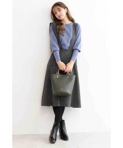 ＊＊N.Natural Beauty Basic / エヌ ナチュラルビューティーベーシック ニット・セーター | ピュアウール ボリュームスリーブニット | 詳細3