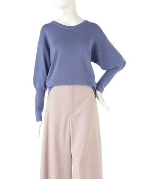 ＊＊N.Natural Beauty Basic / エヌ ナチュラルビューティーベーシック ニット・セーター | ピュアウール ボリュームスリーブニット | 詳細6