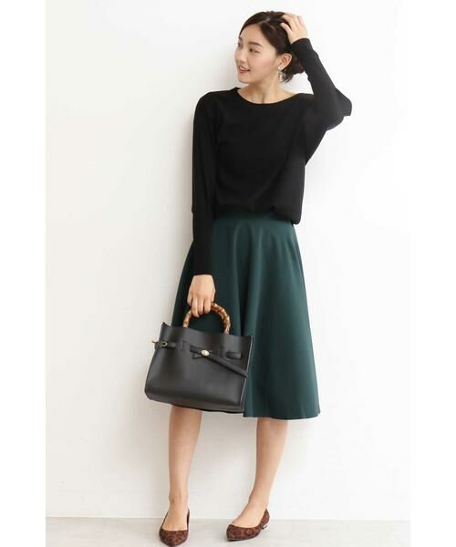 ＊＊N.Natural Beauty Basic / エヌ ナチュラルビューティーベーシック ニット・セーター | ピュアウール ボリュームスリーブニット | 詳細19