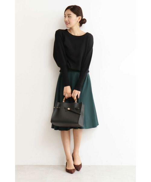 ＊＊N.Natural Beauty Basic / エヌ ナチュラルビューティーベーシック ニット・セーター | ピュアウール ボリュームスリーブニット | 詳細20