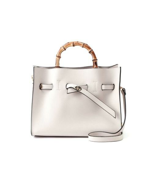 ＊＊N.Natural Beauty Basic / エヌ ナチュラルビューティーベーシック トートバッグ | ヒネリバックルバンブーハンドルトートバッグ | 詳細1