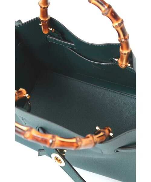 ＊＊N.Natural Beauty Basic / エヌ ナチュラルビューティーベーシック トートバッグ | ヒネリバックルバンブーハンドルトートバッグ | 詳細16