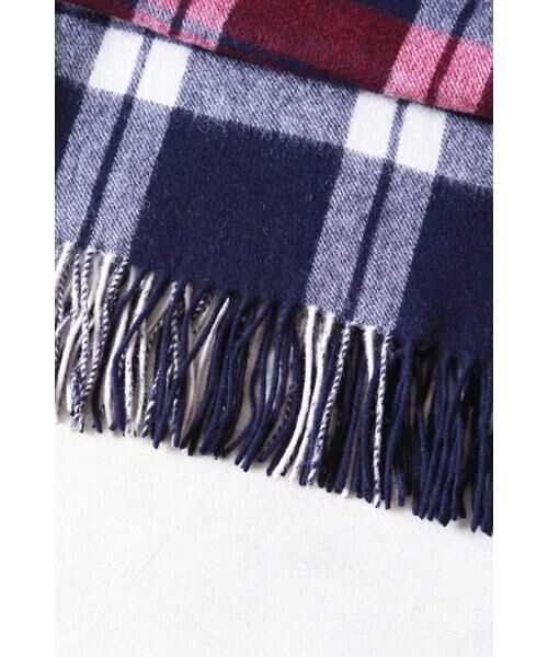 ＊＊N.Natural Beauty Basic / エヌ ナチュラルビューティーベーシック マフラー・ショール・スヌード・ストール | ウールチェックストール | 詳細2