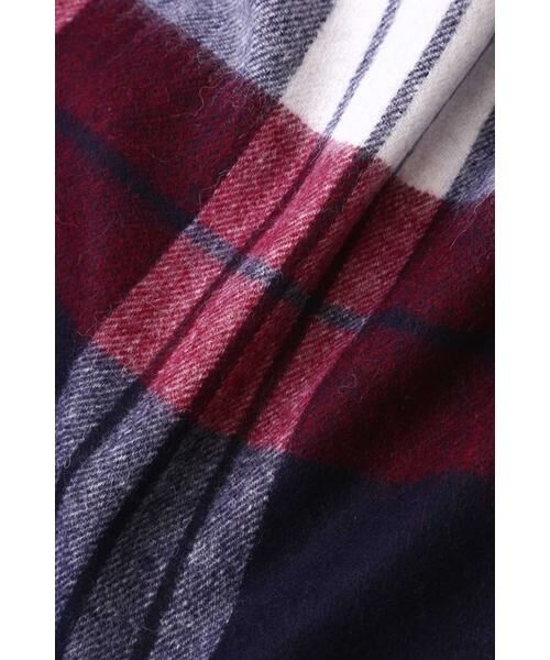 ＊＊N.Natural Beauty Basic / エヌ ナチュラルビューティーベーシック マフラー・ショール・スヌード・ストール | ウールチェックストール | 詳細4