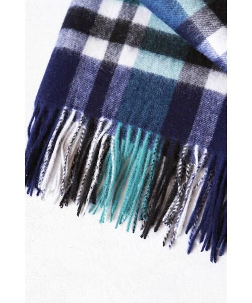 ＊＊N.Natural Beauty Basic / エヌ ナチュラルビューティーベーシック マフラー・ショール・スヌード・ストール | ウールチェックストール | 詳細10