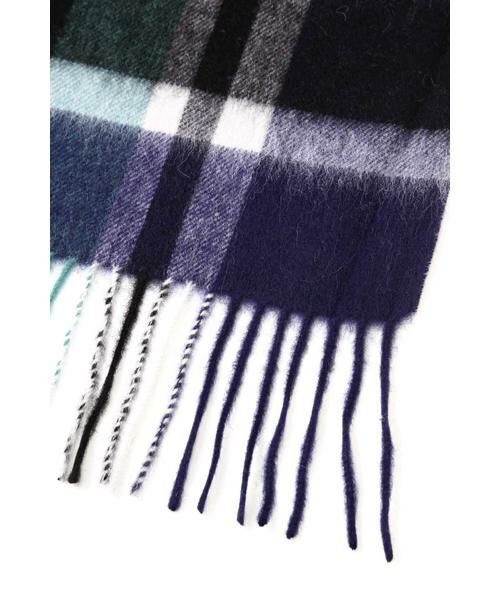 ＊＊N.Natural Beauty Basic / エヌ ナチュラルビューティーベーシック マフラー・ショール・スヌード・ストール | ウールチェックストール | 詳細12
