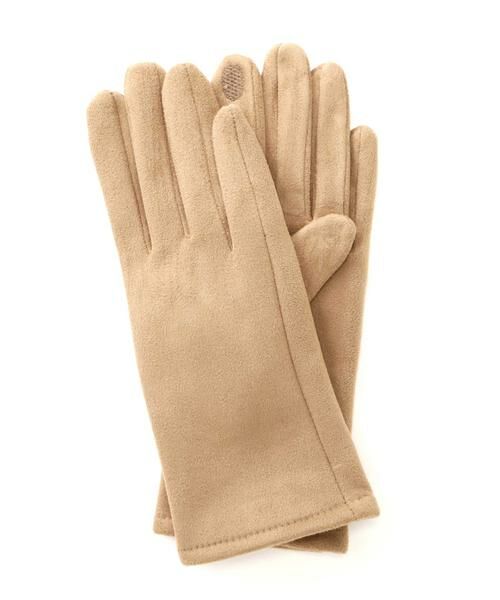 ＊＊N.Natural Beauty Basic / エヌ ナチュラルビューティーベーシック 服飾小物 | スウェードタッチグローブ（ベージュ）