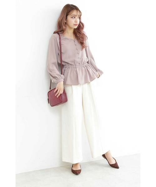 ＊＊N.Natural Beauty Basic / エヌ ナチュラルビューティーベーシック シャツ・ブラウス | ベースネックブラウス | 詳細22