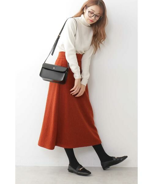 ＊＊N.Natural Beauty Basic / エヌ ナチュラルビューティーベーシック スカート | ブークレーマキシスカート | 詳細2