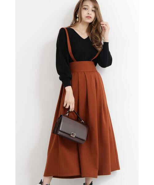 セール サスペンダー付ロングスカート スカート N Natural Beauty Basic エヌ ナチュラルビューティーベーシック ファッション通販 タカシマヤファッションスクエア