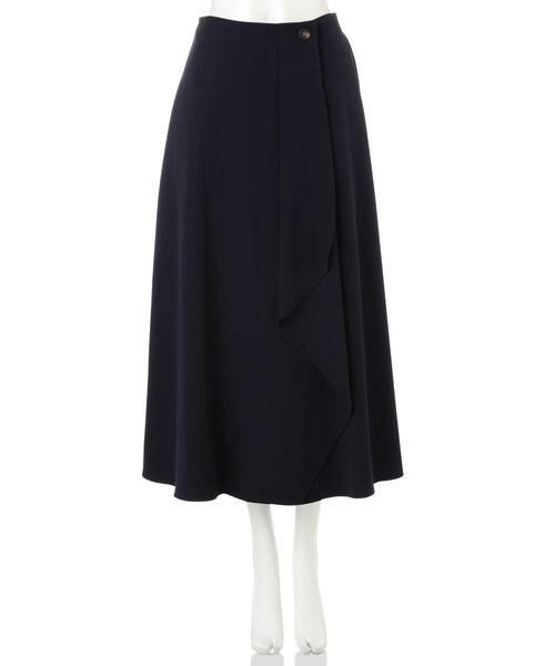 ＊＊N.Natural Beauty Basic / エヌ ナチュラルビューティーベーシック スカート | ラップフリルミモレスカート | 詳細12