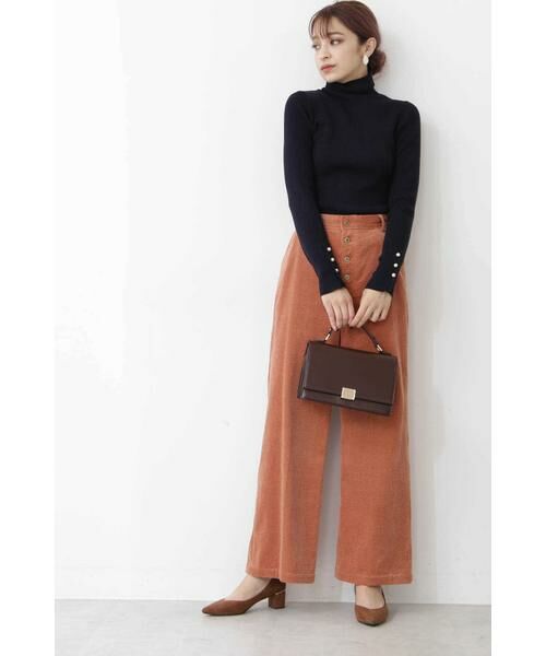 ＊＊N.Natural Beauty Basic / エヌ ナチュラルビューティーベーシック パンツ | コーデュロイパンツ | 詳細4