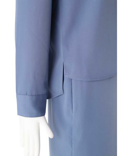 **N.Natural Beauty Basic / エヌ ナチュラルビューティーベーシック ワンピース | ダブルクロスセットアップワンピース | 詳細6