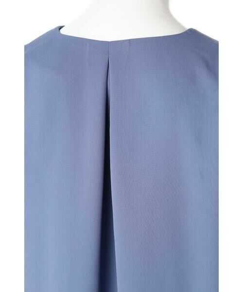 **N.Natural Beauty Basic / エヌ ナチュラルビューティーベーシック ワンピース | ダブルクロスセットアップワンピース | 詳細7