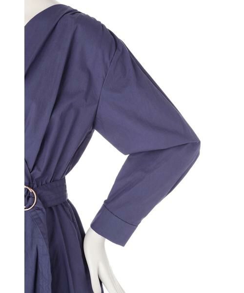 ＊＊N.Natural Beauty Basic / エヌ ナチュラルビューティーベーシック ワンピース | タイプライターカシュクールワンピース | 詳細5