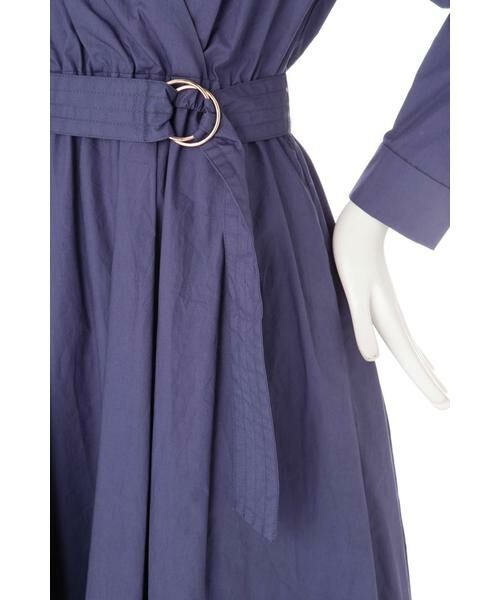 ＊＊N.Natural Beauty Basic / エヌ ナチュラルビューティーベーシック ワンピース | タイプライターカシュクールワンピース | 詳細6