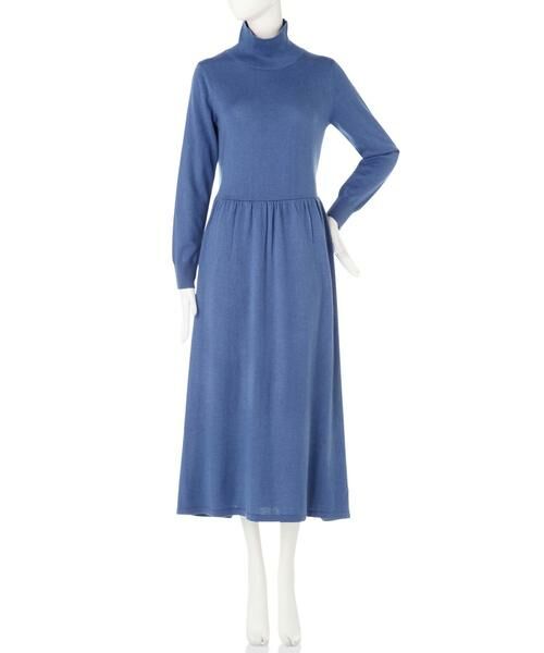 ＊＊N.Natural Beauty Basic / エヌ ナチュラルビューティーベーシック ワンピース | ハイネックニットマキシワンピース | 詳細6