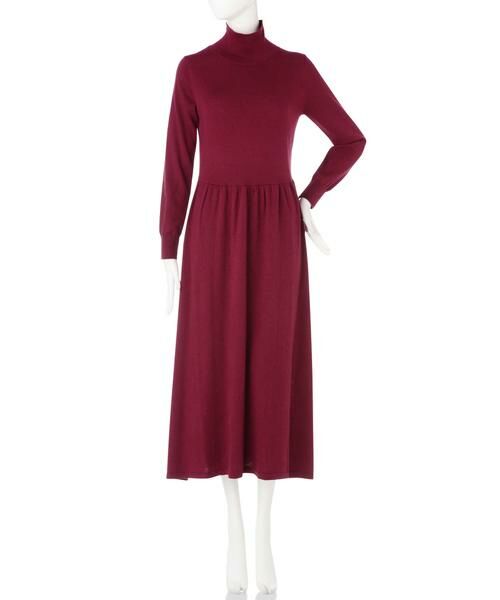 ＊＊N.Natural Beauty Basic / エヌ ナチュラルビューティーベーシック ワンピース | ハイネックニットマキシワンピース | 詳細27