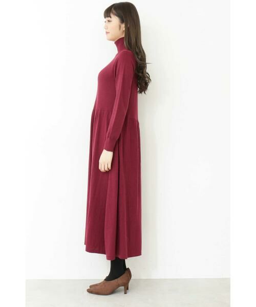 ＊＊N.Natural Beauty Basic / エヌ ナチュラルビューティーベーシック ワンピース | ハイネックニットマキシワンピース | 詳細29