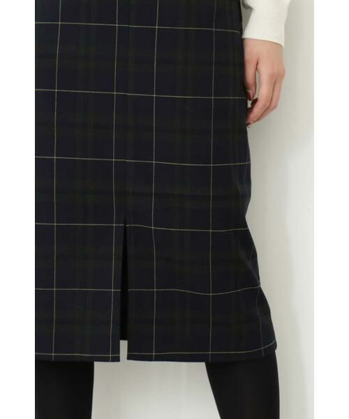 ＊＊N.Natural Beauty Basic / エヌ ナチュラルビューティーベーシック ワンピース | チェック裏起毛ワンピース | 詳細24