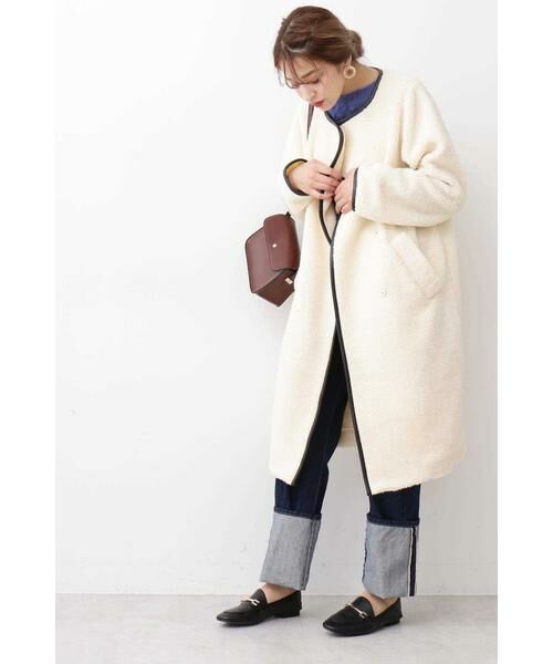 ＊＊N.Natural Beauty Basic / エヌ ナチュラルビューティーベーシック アウター | ボアコート | 詳細3