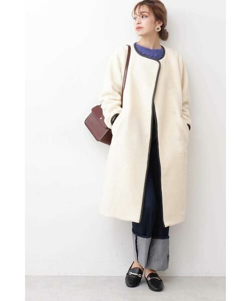 ＊＊N.Natural Beauty Basic / エヌ ナチュラルビューティーベーシック アウター | ボアコート | 詳細4