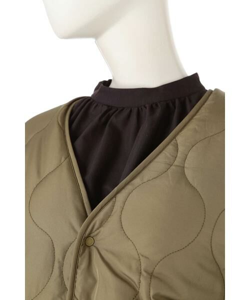 ＊＊N.Natural Beauty Basic / エヌ ナチュラルビューティーベーシック ブルゾン | リバーシブルボアブルゾン | 詳細10