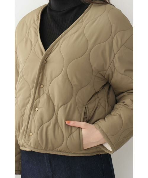 ＊＊N.Natural Beauty Basic / エヌ ナチュラルビューティーベーシック ブルゾン | リバーシブルボアブルゾン | 詳細20